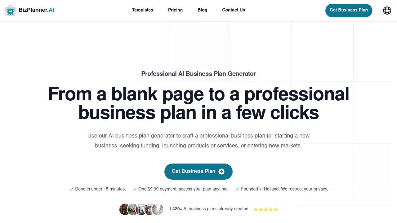 BizPlanner AI BestofAI